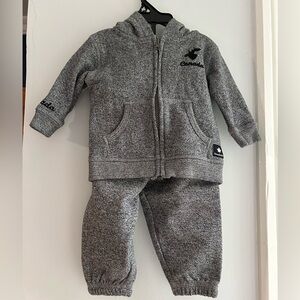 Canadiana Grey Kids Jogger Set